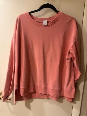 all in motion Coral Crewneck Sweatshirt